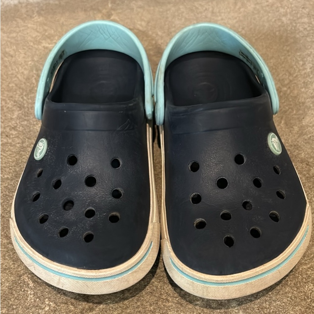 Kids Blue Crocs Size 1